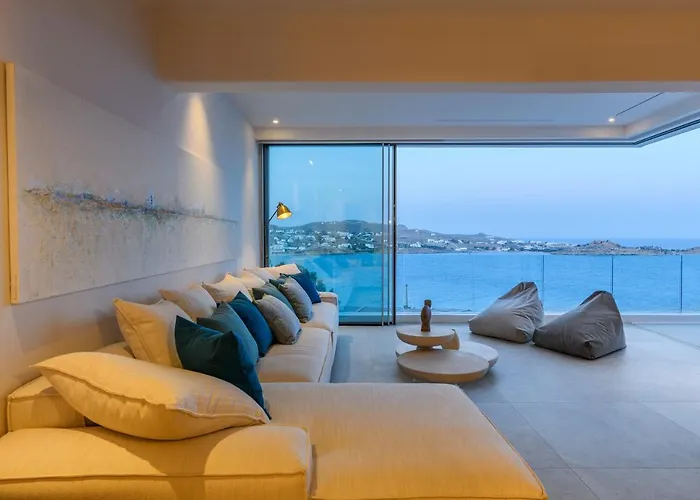 Villa Lilium Ii - Sanctuary Overlooking Psarou Bay Psarrou