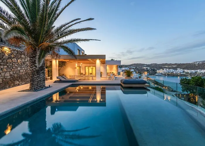 Lilium Ii - Sanctuary Overlooking Psarou Bay Villa Psarou (Mykonos)