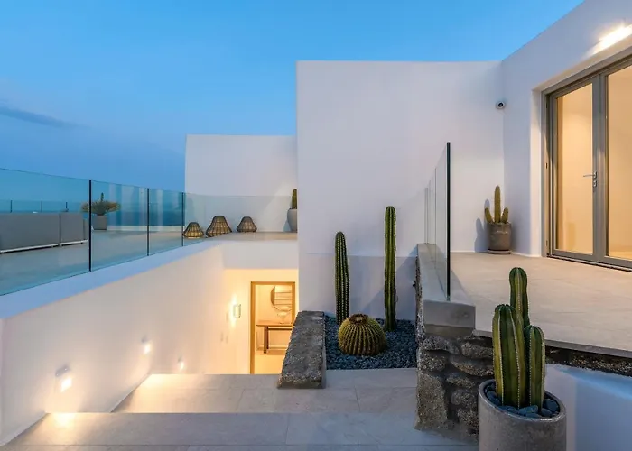 Lilium Ii - Sanctuary Overlooking Psarou Bay فيلة بسارو