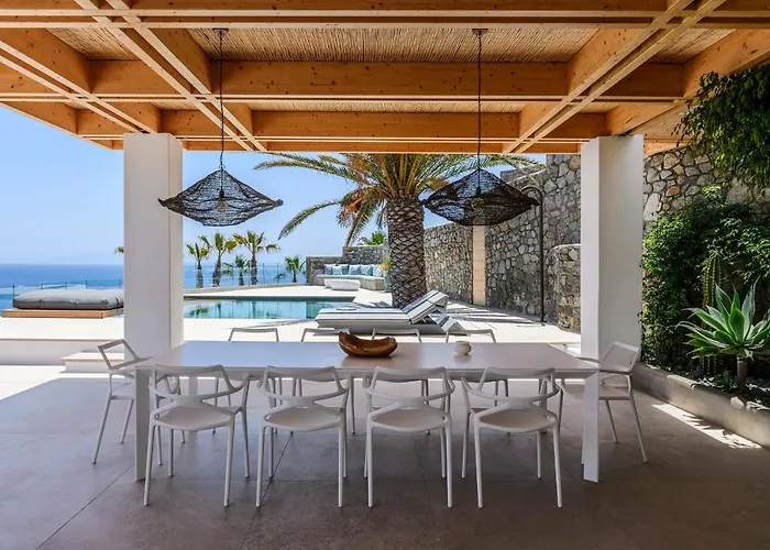 Lilium Ii - Sanctuary Overlooking Psarou Bay Willa *