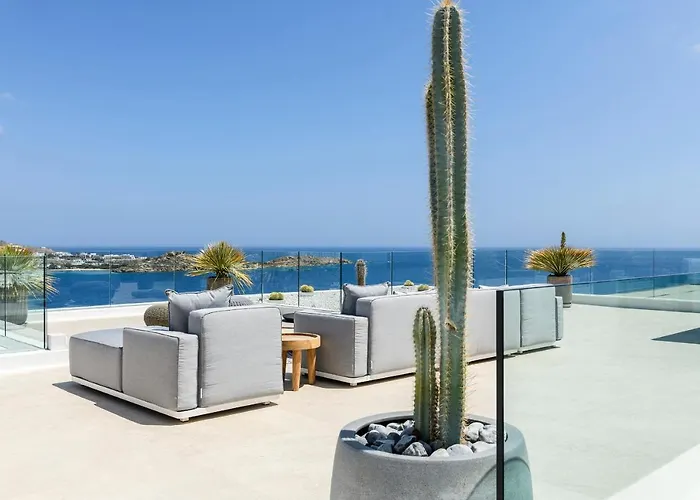 Willa Lilium Ii - Sanctuary Overlooking Psarou Bay