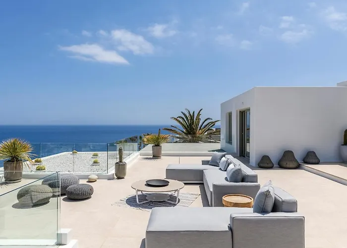 Lilium Ii - Sanctuary Overlooking Psarou Bay Willa Psarrou