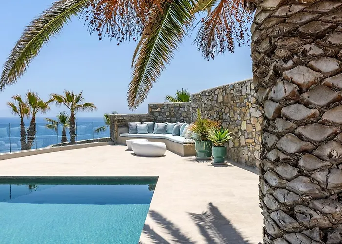 Willa Lilium Ii - Sanctuary Overlooking Psarou Bay *