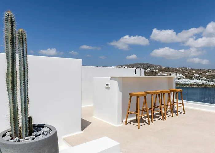 Willa Lilium Ii - Sanctuary Overlooking Psarou Bay *